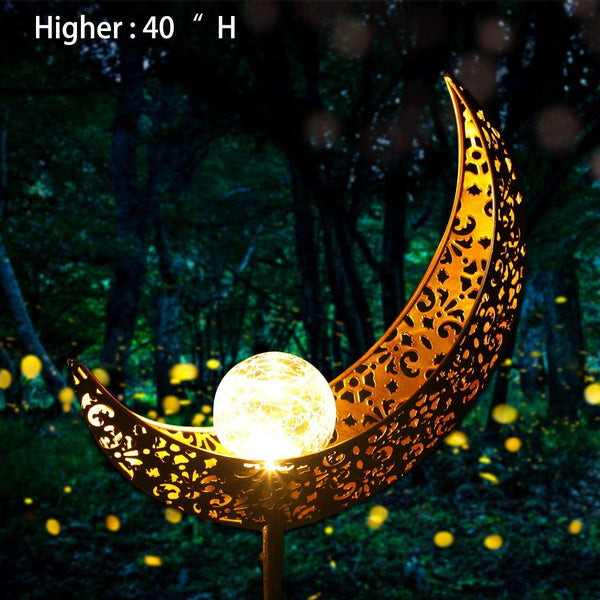 Garden Solar Light Outdoor Decorative - Moon Decor