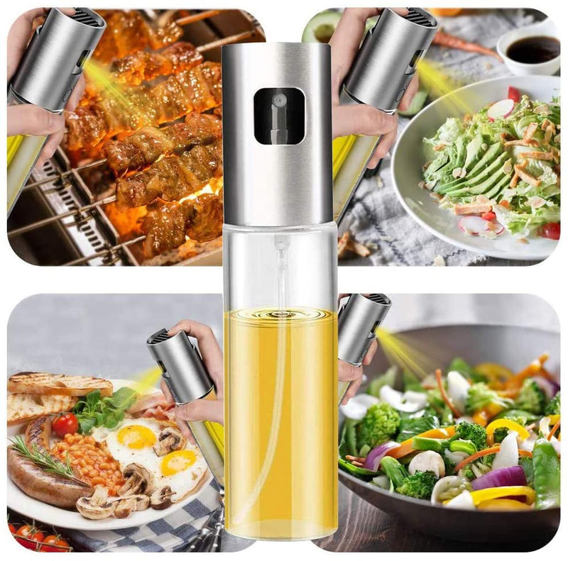 Oil Sprayer for Cooking, Olive Oil Sprayer Mister, Olive Oil Spray Bottle, Olive Oil Spray for Salad, BBQ, Kitchen Baking, Roasting