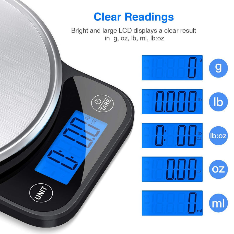 Food Scale, High Accurate Digital Kitchen Scale