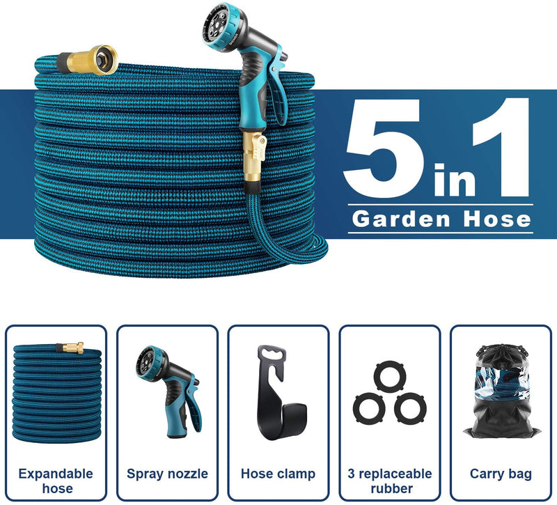 100FT Garden Hose Expandable Hose, Flexible Water Hose