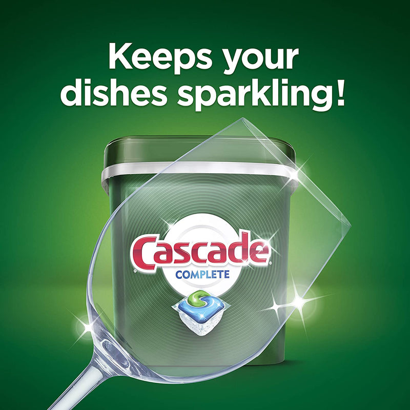 Cascade Complete ActionPacs Dishwasher Detergent, Fresh Scent