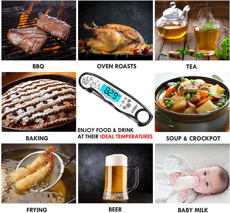 Best Waterproof Ultra Fast Meat Thermometer