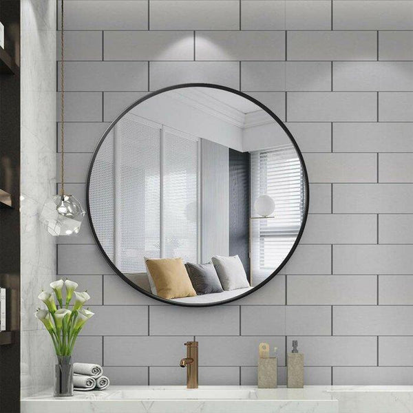 New Milford Metal Bathroom / Vanity Mirror